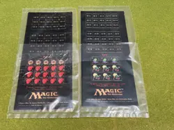 MTG token set. Original Poison and Life counters. Very rare. Unpunched. - Image 1