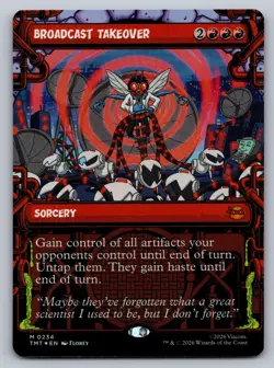 MTG Broadcast Takeover 0234 Showcase Foil TMNT Mythic Rare TMT EN - Image 1