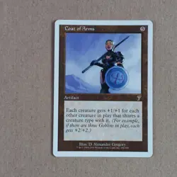 MTG Magic The Gathering. Coat Of Arms. 7th Edition. Rare. Artifact. - Image 1