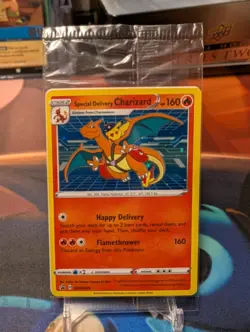 Pokemon Special Delivery Charizard SWSH075 Promo Sealed - Image 1