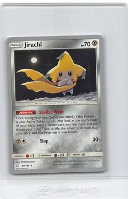 JIRACHI 99/181 - 2019 World Championships - POKEMON CARD - NM - Image 1