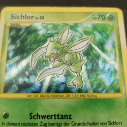 Pokemon TCG Karte - Sichlor Holo Secret Rare Platin 130/127 Deutsch - Image 3