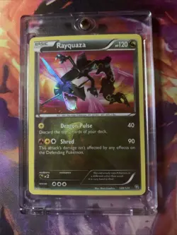 Pokemon 2012 Black & White Rayquaza #128/124 Dragons Exalted Secret Rare Holo - Image 1