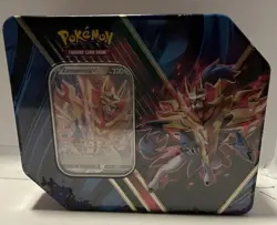 Brand New Pokemon TCG: Legends of Galar Zamazenta V Collector Tin.. - Image 1