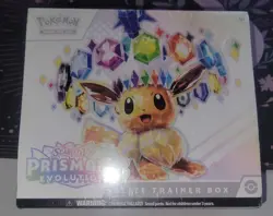 Pokemon TCG Prismatic Evolutions ETB Elite Trainer Box Brand New Factory Sealed - Image 1