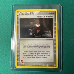 Pokemon TCG Rocket's Mission Team Rocket Returns 88/109 Holo Stamped - Image 1