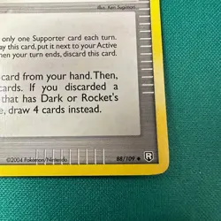 Pokemon TCG Rocket's Mission Team Rocket Returns 88/109 Holo Stamped - Image 4