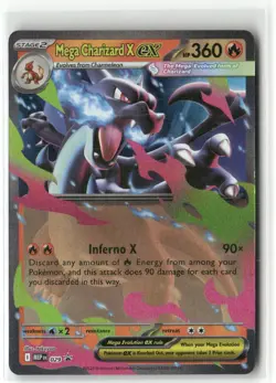 Pokemon Mega Charizard X ex - 029 Holo ME: Mega Evolution Promo Promo - Image 1