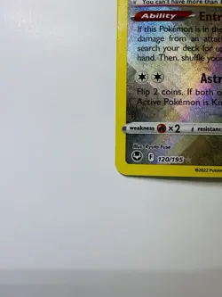 Radiant Jirachi Pokemon Silver Tempest 120/195 Radiant Rare MINT! - Image 4