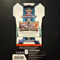 Pokemon Scarlet & Violet Paradox Rift Sleeved Booster Pack - New Factory Sealed - Image 2