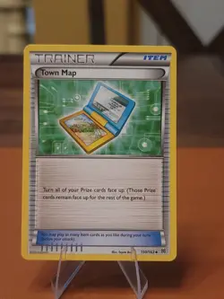 Town Map - 150/162 - Pokemon XY - BREAKthrough Non Holo LP - Image 1