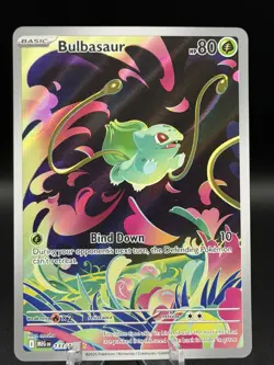 Pokemon TCG Mega Evolutions Bulbasaur 133/132 Full Art - Image 1