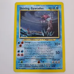 2000 Pokemon Shining Gyarados 65/64 Neo Revelation Secret Rare Holo - Image 1