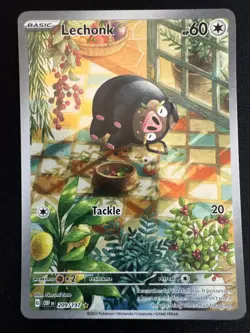 Ferkuli 209/197 Holo Art Rare Pokemon TCG Obsidian Flames OBF 2023 NM English - Image 1