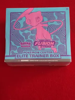 Pokemon Center Exclusive Fusion Strike Elite Trainer Box ETB SEALED New - Image 1