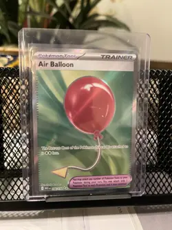 Pokemon TCG Me01 Mega Evolution Air Balloon 166/132 Ultra Rare Holo Full Art - Image 1