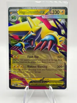 Mega Manectric ex - Double Rare - Pokemon ME01: Mega Evolution - 050/132 NM - Image 1