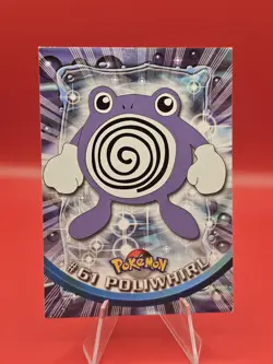 Poliwhirl #51 Pokemon TV Animation Topps Lightly played - Image 1