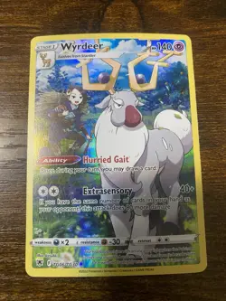Pokemon Wyrdeer TG06/TG30 Swsh10: Astral Radiance Trainer Gallery Holo - Image 1
