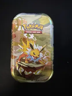 Pokemon TCG: Prismatic Evolutions - Mini Tin - Jolteon Art - Sealed New - Image 1