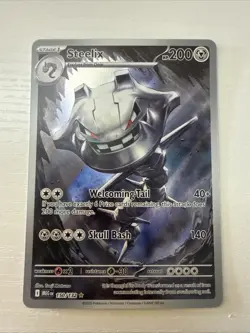 STEELIX 150/132 ILLUSTRATION RARE MEGA EVOLUTION POKEMON NM - Image 1