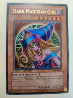Yu-Gi-Oh! Dark Magician Girl RDS-ENSE2 Ultra Rare Limited Edition LP - Image 1
