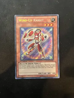 Yugioh Wind-Up Rabbit PHSW-EN083 Secret Rare 1st Edition MP - Image 1
