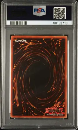 2002 Yu-Gi-Oh! Giga Tech Wolf Metal Raiders MRD 1st Edition Common PSA 8 - Image 2