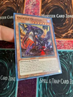 Yu-Gi-Oh! Overtex Qoatlus EXFO-EN036 Super Rare 1st Edition Near Mint - Image 2