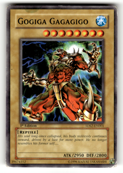 Gogiga Gagagigo 5DS2-EN001 1st Edition Common 5D's Starter Deck 2009 LP - Image 1