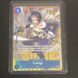 Tashigi Alternate Art Foil OP06-050 R One Piece TCG Wings of the Captain English - Image 1