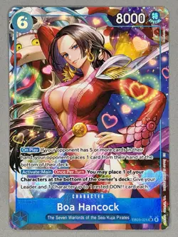Boa Hancock (Alternate Art) EB03-026 One Piece Heroines Edition Foil NM - Image 3