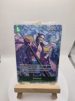 🔥One Piece TCG - Smoker OP10-030 SR Alt Art Parallel - Royal Blood NM ENGLISH🔥 - Image 1