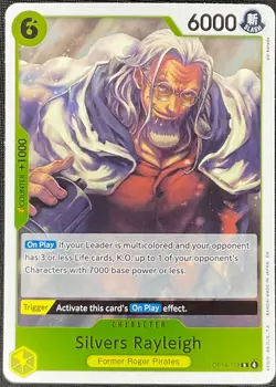 One Piece Silvers Rayleigh OP-14-108 The Azure Sea's Seven Rare NM - Image 1