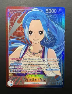 Nefeltari Vivi Alternate Art EB03-001 Extra Booster: One Piece Heroines - Image 1