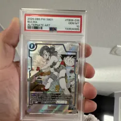 Dragon Ball Super Bulma Alternate Art Foil FB06-035 PSA 10 2025 Card - Image 1