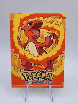 CHARMELEON E5 of 12 - BLACK LOGO TOPPS Pokemon Card - Image 1