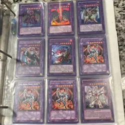 Konami Yu-Gi-Oh! TCG Binder Collection HERO Fusion Spell Trap Card Lot - Image 1