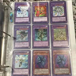 Konami Yu-Gi-Oh! TCG Binder Collection HERO Fusion Spell Trap Card Lot - Image 2