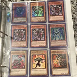 Konami Yu-Gi-Oh! TCG Binder Collection HERO Fusion Spell Trap Card Lot - Image 3