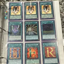 Konami Yu-Gi-Oh! TCG Binder Collection HERO Fusion Spell Trap Card Lot - Image 5