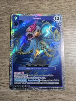 MetaZoo Kraken PR-018 Promo Holo Creature Unique Card Stock 2025 English - Image 1