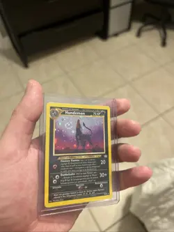 Pokemon Neo Revelation Houndoom Card 08/64 Unlimited Edition Holo German - Image 3