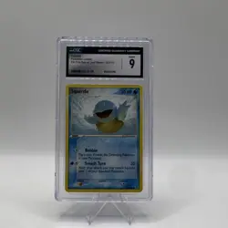 Pokemon Squirtle EX Fire Red & Leaf Green 83/112 CGC 9 Regular Card - Image 1