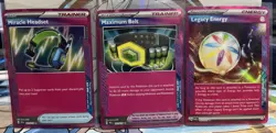 Pokemon TCG Holo Pink Trainer - 3 Card Lot - Image 1