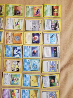 Pokemon WOTC Vintage 100 Cards Neo Jungle Base Set Fossil Mixed Lot Nm To Mp #7 - Image 2