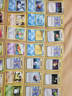 Pokemon WOTC Vintage 100 Cards Neo Jungle Base Set Fossil Mixed Lot Nm To Mp #7 - Image 3