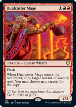 Dualcaster Mage Commander Legends PLD Red Rare MAGIC THE GATHERING CARD ABUGames - Image 1
