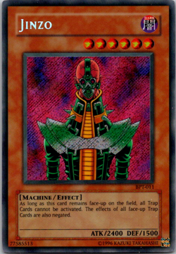 Yu-Gi-Oh TCG Jinzo BPT-011 Limited Edition Secret Rare Card - Image 1