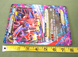 Pokemon Mega Garchomp EX Black Star Promo Card XY168 Japanese - Image 5